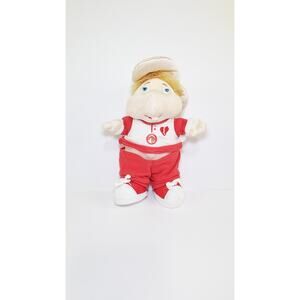 Topo Gigio Red White Pajamas Bedtime Sleepy Eyes Plush 10” Vintage To2